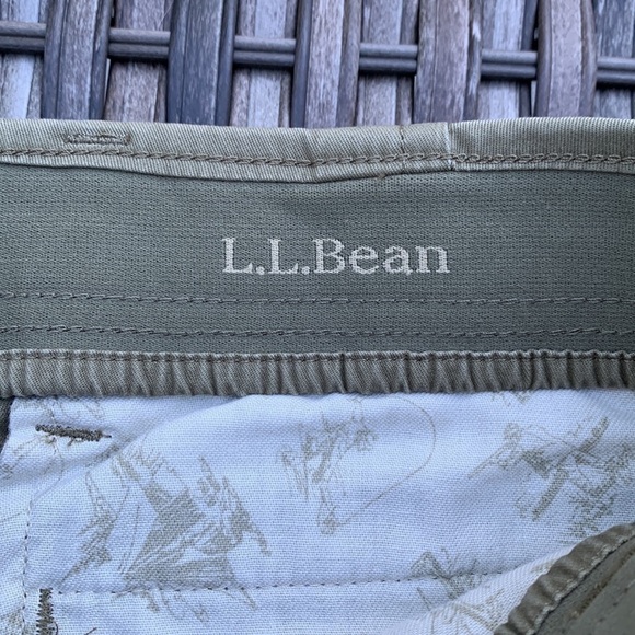 L.l. Bean Stonecoast Khaki Short - Olive Green - Picture 13 of 16